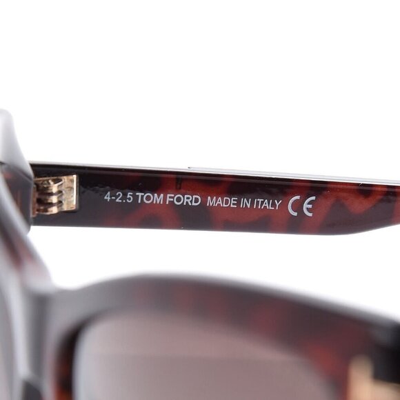 NWT Tom Ford FT0434 Havana Square 58mm Sunglasses main image 8